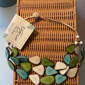 Alma Necklace, Tagua nut from Ecuador